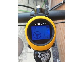 bicicleta monte pg03 GPS 25 Sentou nav pulseira suporte berço gadget caminhada bolso 3d print model - Mito3D