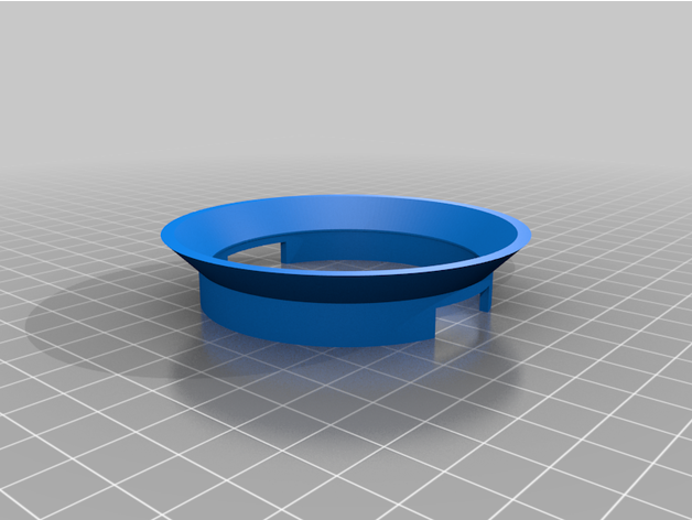 customized espresso 58mm dosing funnel 3D print model - Mito3D