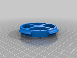 lattice roller parts m6-screwhole 3d print model - Mito3D