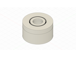 cylindrical bearing v1 3d print model - Mito3D