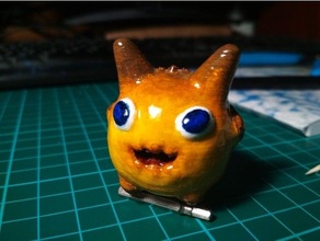 cute dragon buddy cutedragon decor deskbuddy figurine happy mini minidragon paintabe smile 3d print model - Mito3D