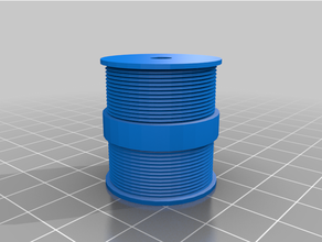 stepper double pulley 3d print model - Mito3D