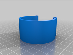 customized pipe clamp 50 3d print model - Mito3D