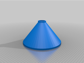 chicken feeder funnel customized 3d print model - Mito3D