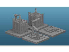 Greeblecity inşaat Ayarlamak 1 3d print model - Mito3D