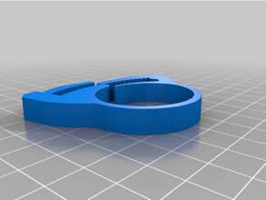 cpap tubo flessibile morsetto 3d print model - Mito3D