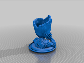 Groot planteur remix chose inverse 3d print model - Mito3D