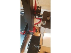 anycubic i3 mega sensor cabestro soporte filamento 3d print model - Mito3D