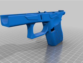 glock 43 ss80 rail 3d print model - Mito3D