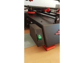 kübik i3 mega Schalter geh değiştirmek durum kılıf gehaeuse güç 3d print model - Mito3D