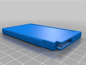 flat wallet frame customizable stl 3d print model - Mito3D