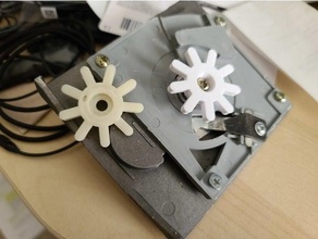 gumball macchina Ingranaggio supporti 3d print model - Mito3D