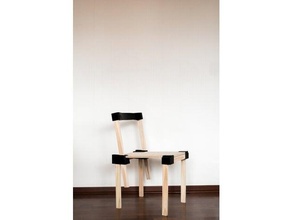 silla nudo chaise conception designer meubles enzo mari 3d print model - Mito3D