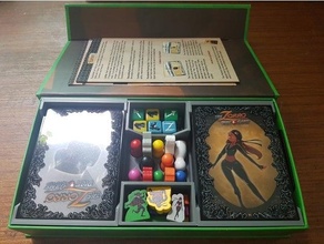 Zorro zar oyun organizatör masa oyunu oyunları yazı tahtası 3d print model - Mito3D
