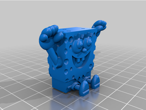 bob sitting spongebob 3d print model - Mito3D