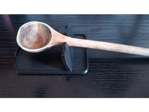 wooden spoon holder 3d print model - Mito3D