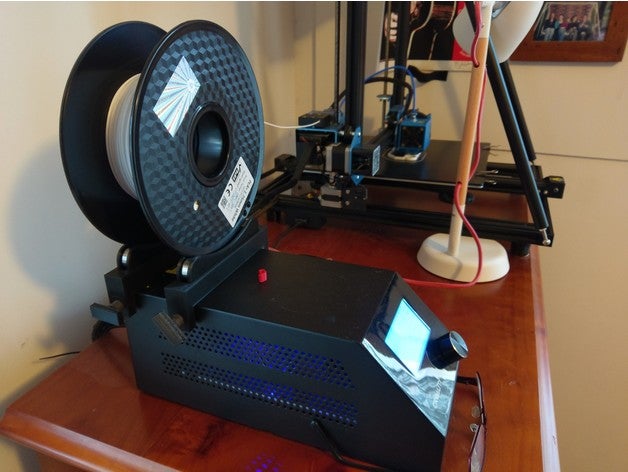 creality cr10 spool holder cr-10 filament 3D print model - Mito3D