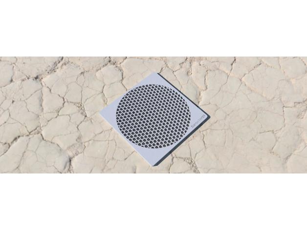 grille ventilateur 120mm fan cover cooling 3D print model - Mito3D