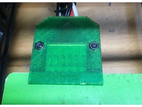 axis strain relief connector jst vh 6 bed cable holder management heatbed heated heat openjscad 3d print model - Mito3D