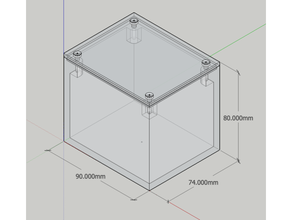 screwbox box 3d print model - Mito3D
