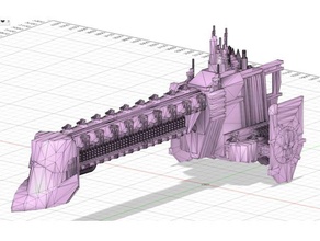 savaş filosu gotik Demir kan Gloriana kaos Uzay denizciler Horus sapkınlık imperium 3d print model - Mito3D