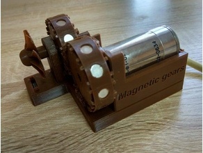 magnetisch Getriebe m1 3d print model - Mito3D