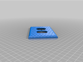 scales wall plug face 3d print model - Mito3D