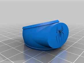 hombre araña anillo 3d print model - Mito3D