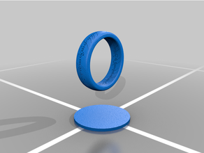 signore anelli rischio figure 3d print model - Mito3D