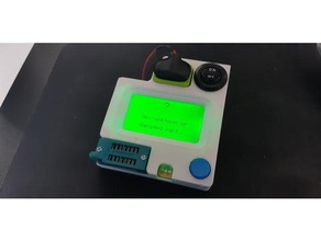 lcr-t4 12864 lcd graphical transistor tester resistance capacitance esr scr meter lcd12864 3d print model - Mito3D