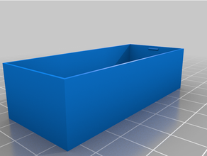 customized card box 3d print model - Mito3D