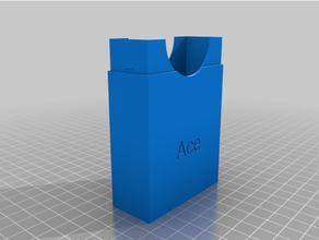 akshaya's card box customized 3d print model - Mito3D