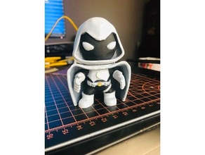 moon knight mini - marvel action figure collectible figurine comics studios universe moonknight toy 3d print model - Mito3D