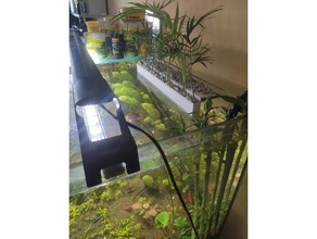 Aquarium Pflanzen Halter Unterstützung 3d print model - Mito3D
