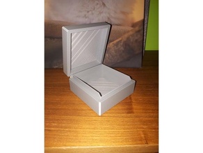 klappbar Box juwelen juwlerie 3d print model - Mito3D