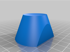 customized ball holder mount - parametric 3d print model - Mito3D