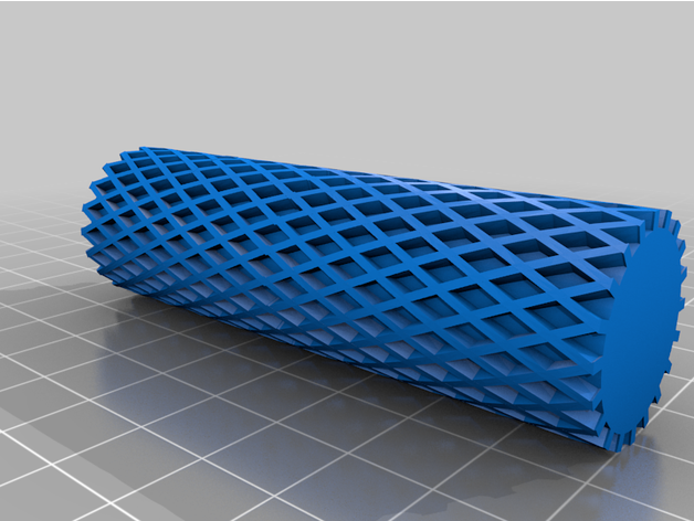 rolo losango pára fundente torta bolo cortante molde 3D print model - Mito3D