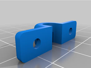 Rohr Clip Kabel 6mm angepasst 3d print model - Mito3D