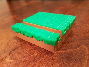 Gras Block Telefon Tablette Stand Minecraft Zahlen Spielzeug 3d print model - Mito3D