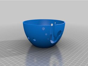yarn bowl - bird 3d print model - Mito3D