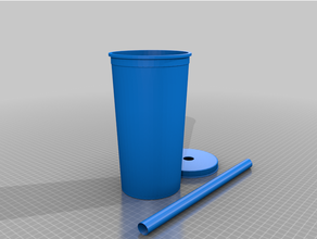 boba cup 3d print model - Mito3D