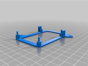 rpi mounting bracket 3d print model - Mito3D