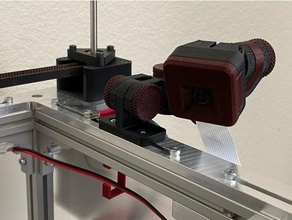railcore halo mount articulating raspberry pi 3d print model - Mito3D
