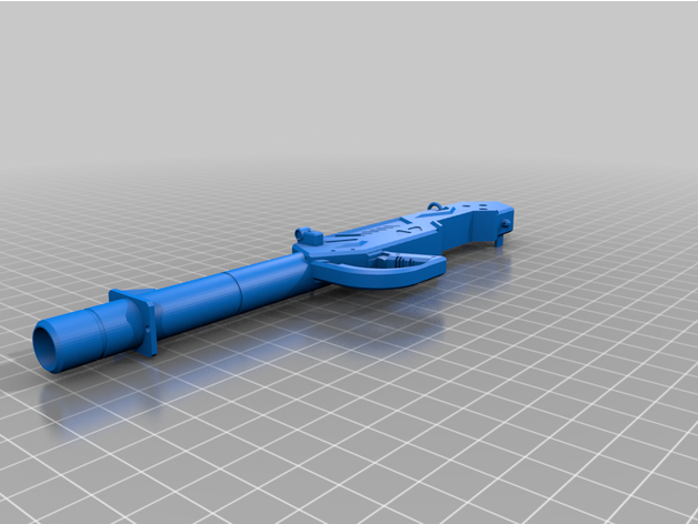 xm-35 baz accessory gun gundam model hobby scale 3D print model - Mito3D