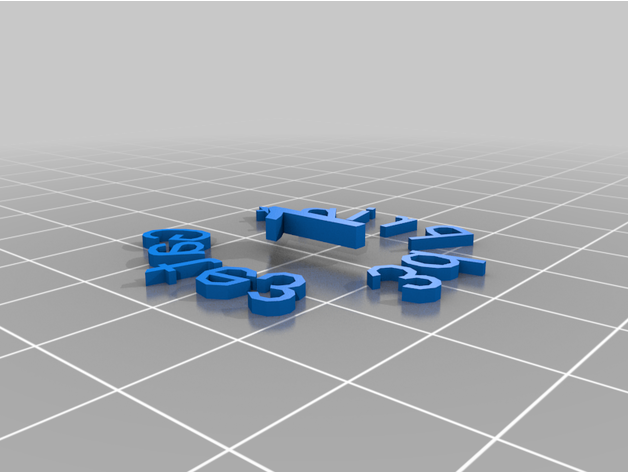 personalizado póker chip 1 3D print model - Mito3D