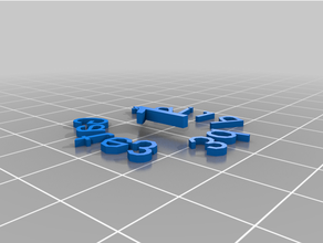 personnalisé poker puce 1 3d print model - Mito3D