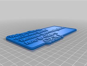 tool box tag customized 3d print model - Mito3D