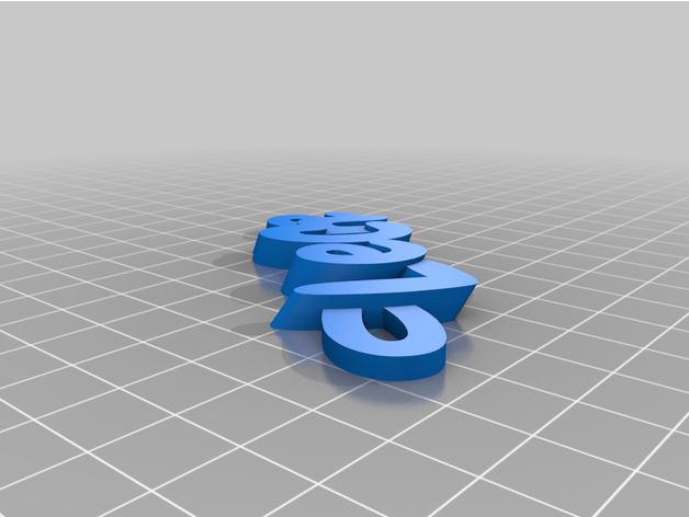 che personalizado 3D print model - Mito3D