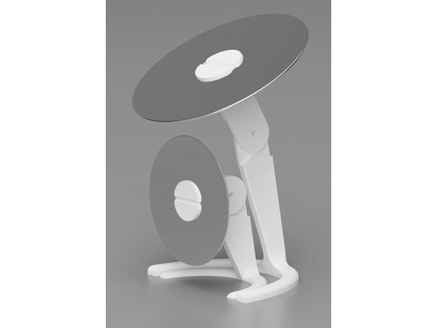 disco rígido travessa espelho 3D print model - Mito3D