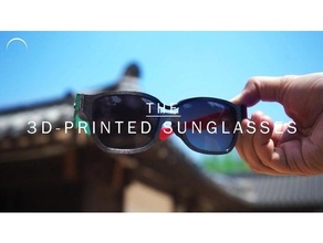 Güneş gözlüğü 3d print model - Mito3D